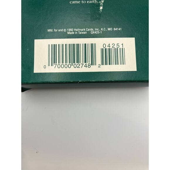 Vintage 1990 Hallmark Collector‎ Series Greatest Story Ornament Christmas - Picture 7 of 7